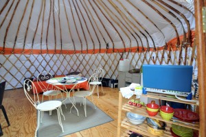 Louer une yourte gîte